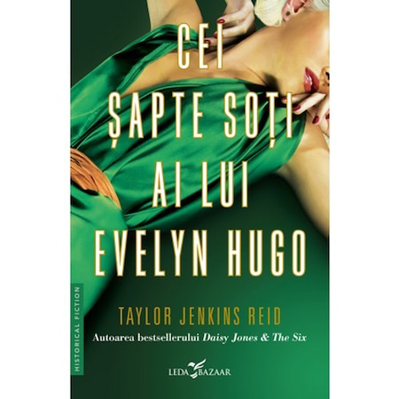 Coperta cărții Cei șapte soți ai lui Evelyn Hugo de Taylor Jenkins Reid