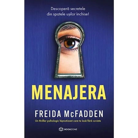 Coperta cărții Menajera (The Housemaid) de Freida McFadden