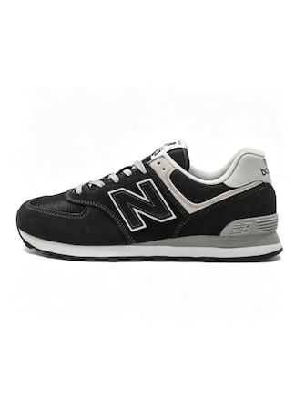 New Balance 574 negru — cei mai buni adidași casual retro, unisex, cu talpă ENCAP