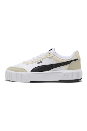 Puma Carina Mia flatform alb — cei mai buni adidași pentru femei, cu talpă flatform și aspect premium