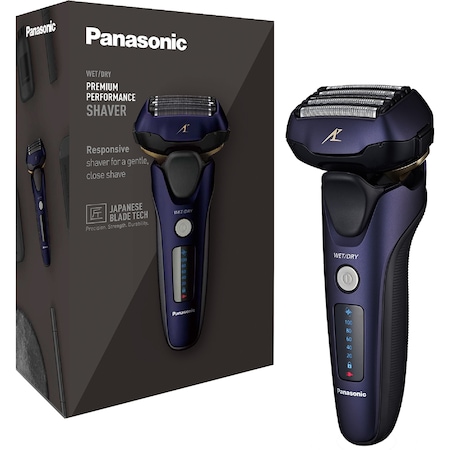 Panasonic ES-LV67 — aparat de ras electric cu folie și 5 lame din inox, cap flexibil, wet and dry