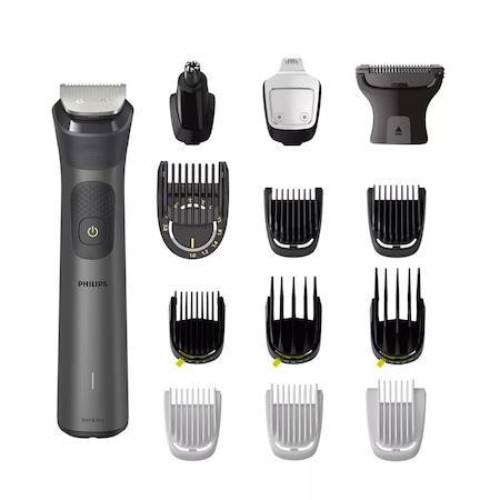 Philips Series 7000 MG7940/75 negru — cel mai bun trimmer all-in-one pentru barbă și păr, 14-in-1, lame metalice