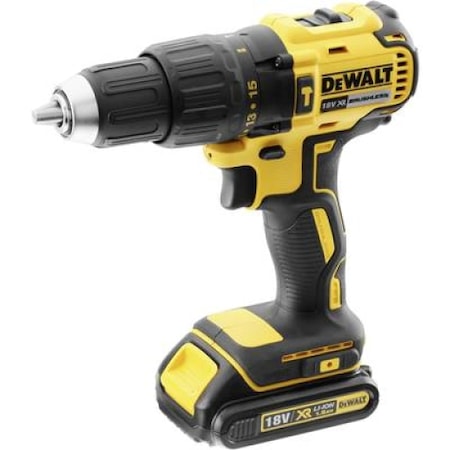 DeWalt DCD778S2T — mașină de găurit și înșurubat cu percutie, motor brushless XR 18V, 2 acumulatori și valiză