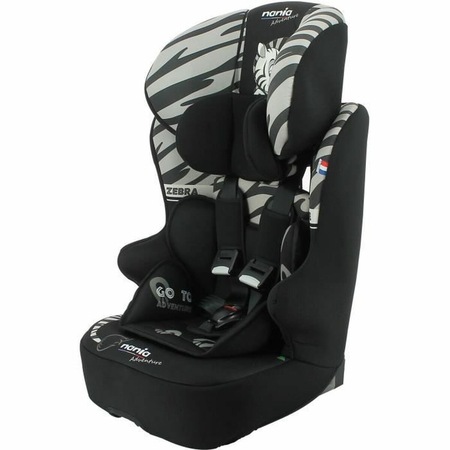 Nania design Zebra — cel mai ieftin scaun auto 9-36 kg pentru copii, omologat R129