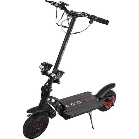 Kugoo G-Booster neagră — cea mai puternică trotinetă electrică pentru urcușuri, cu motor dual de 800 W