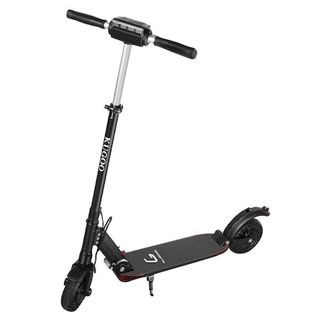 Kugoo S1 Pro neagră — cea mai ieftină trotinetă electrică pliabilă pentru oraș, cu motor de 350 W