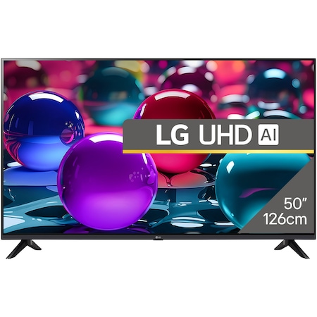 LG 50UA73003LA — televizor 50 inch 4K cu webOS și procesor AI la preț accesibil